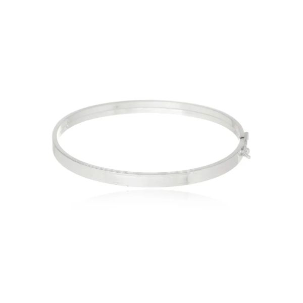 Bracelete Fio Quadrado 5mm Prata 925