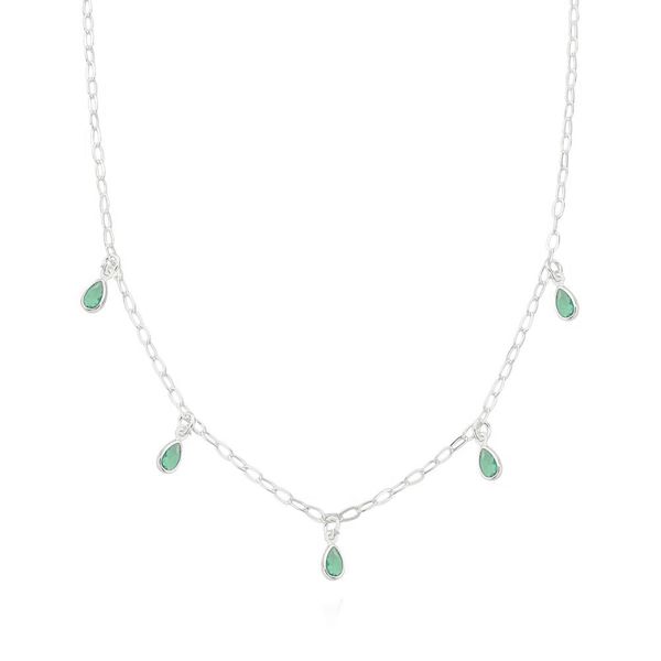 Choker Gotinhas Color Prata 925