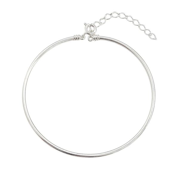 Pulseira Fio Rigido Prata 925