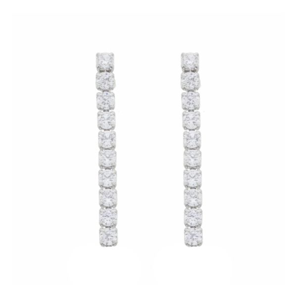 Brinco Riviera 3mm Prata 925 