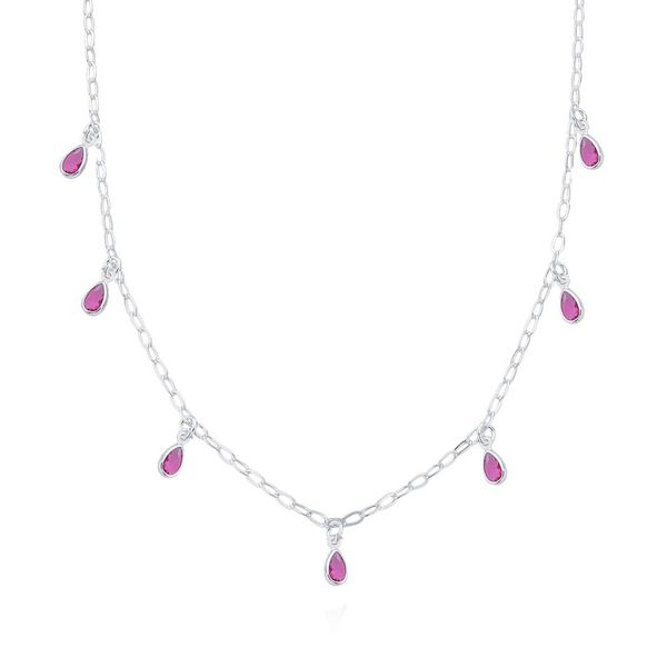 Choker Gotinhas Color Prata 925