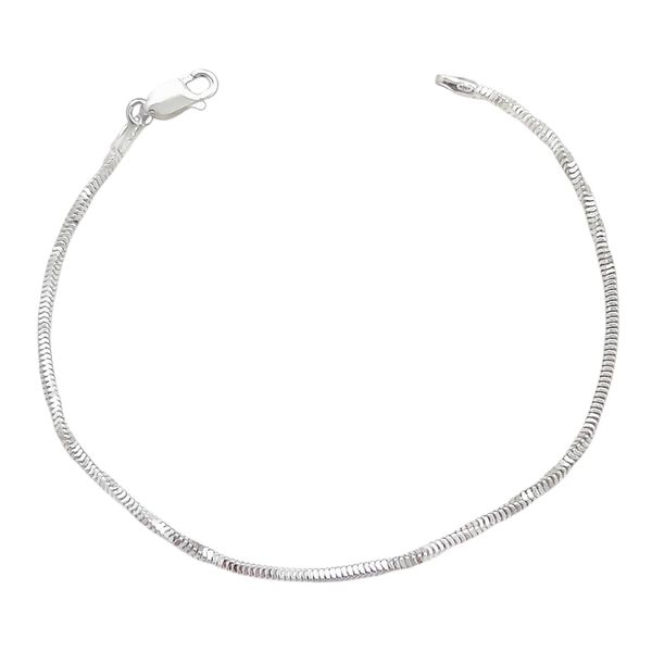 Pulseira Corrente Torcida Prata 925