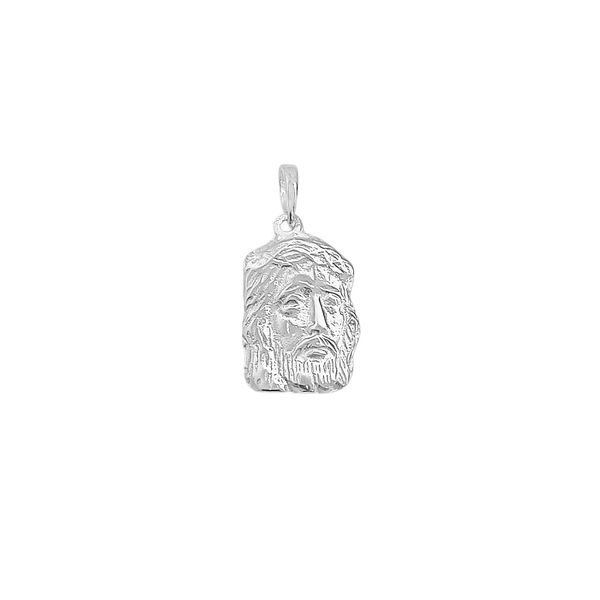 Pingente Face de Cristo Prata 925