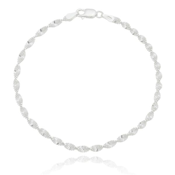 Pulseira Singapura Prata 925
