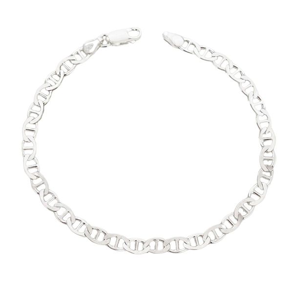 Pulseira Masculina Gucci 5mm Prata 925 
