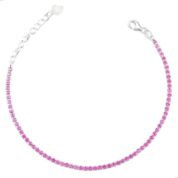 Pulseira Riviera Color Prata 925