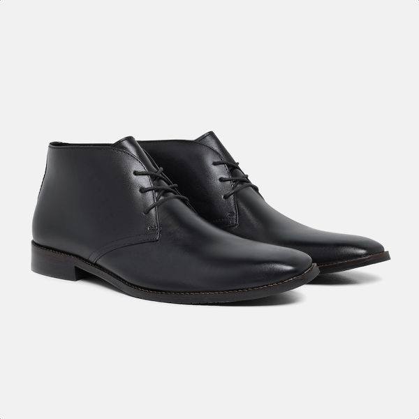 Bota Masculina Preta Carrara