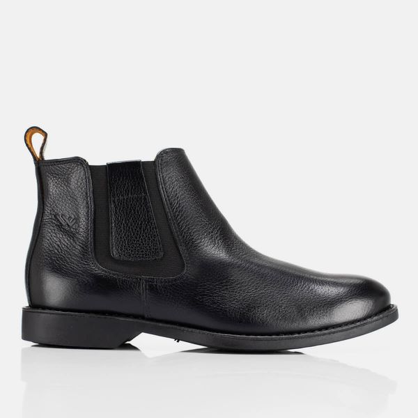 Bota Masculina Preta Chelsea Urban