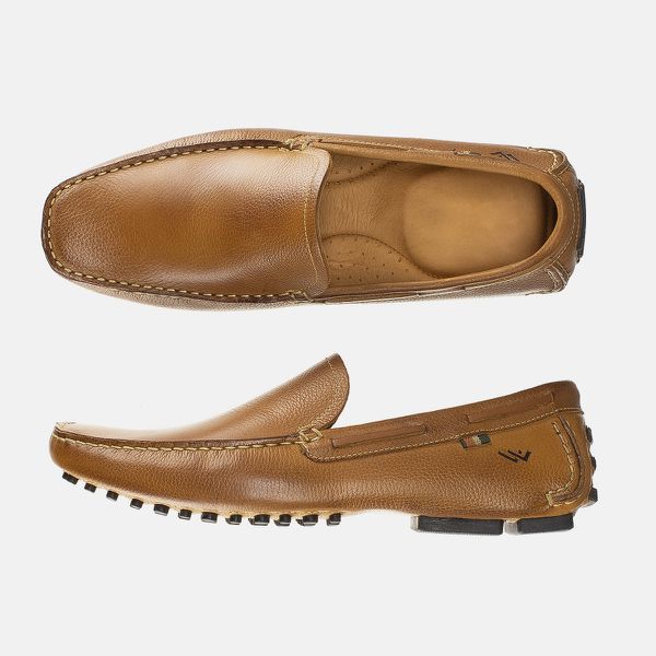 Mocassim caramelo masculino on sale