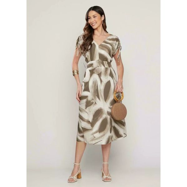 Vestido Borisu Estampado
