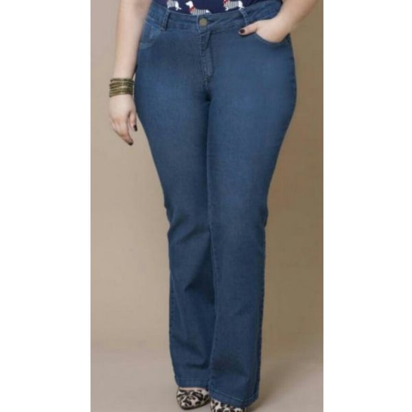 Calça Jeans Feminina Program Plus Size