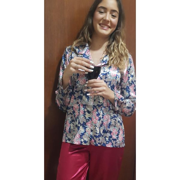 Pijama Feminino Cetim 