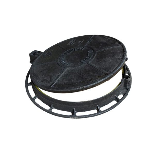 Tampão de Ferro Fundido DN600 Articulado 60 Toneladas 