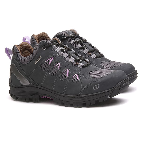 Bota coturno cinza top
