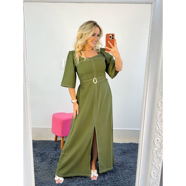 VESTIDO MARIELA VERDE 