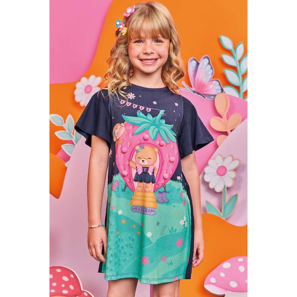 Vestido 2/6 Morango Kukie N/i