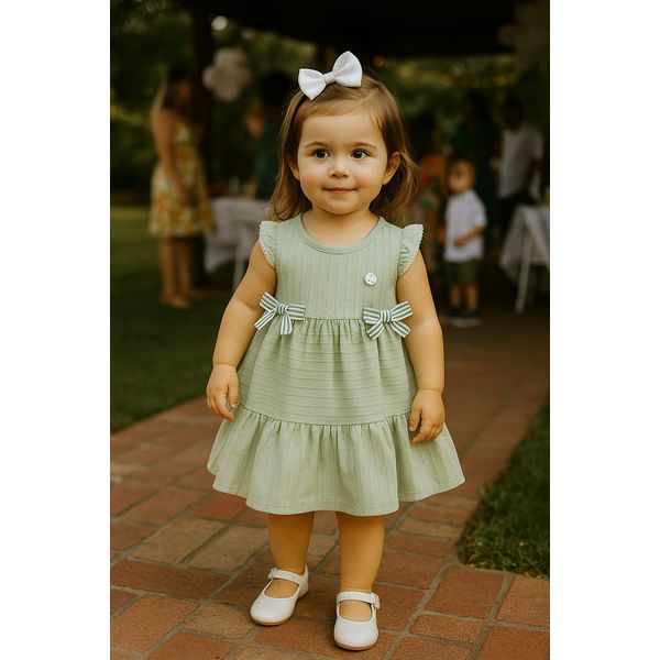 Vestido Pistache Milon Verde