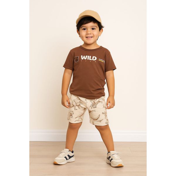 Conj Masc Wild Dino Rovitex N/i