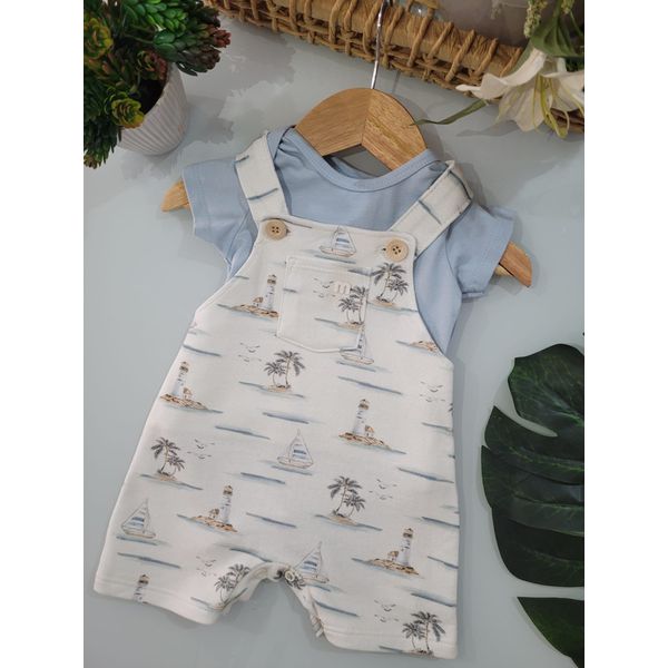 Conj Mas Jard Tropical Milon Branco