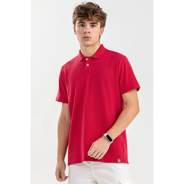 Camisa Polo Verm Elian Vermelho