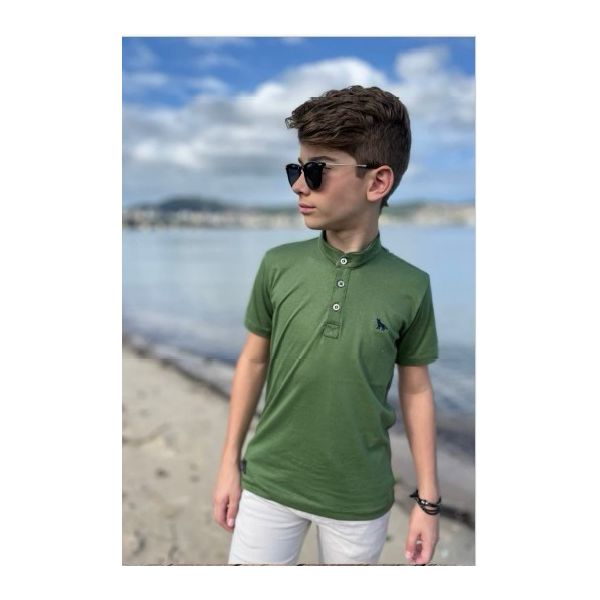 Camisa Mas Gola Padre Nick Verde