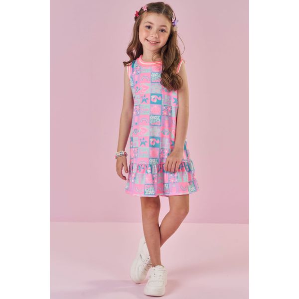 Vestido Regata Neon Kukie N/i