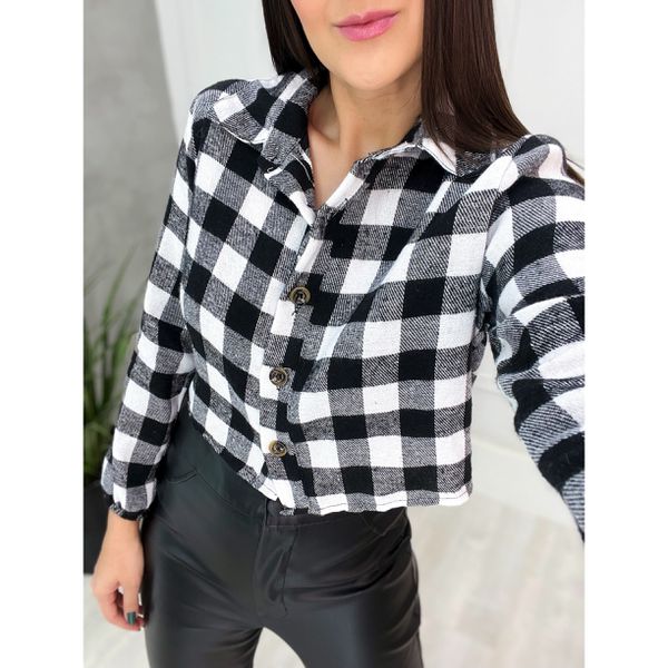 Camisa Xadrez - Preto 90134 - Trimix Online