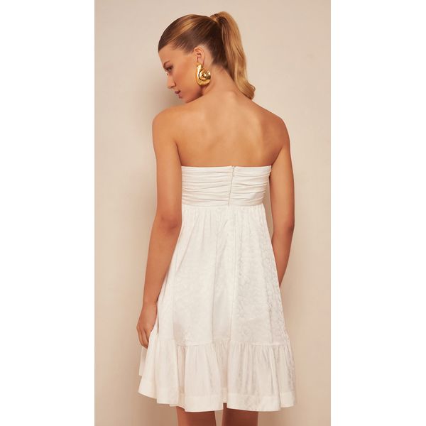 Vestido top curto mullet