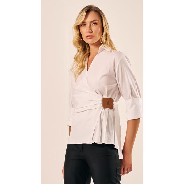 Camisa Manga 3/4 Branco