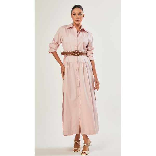 Chemise Tricoline Com Cinto