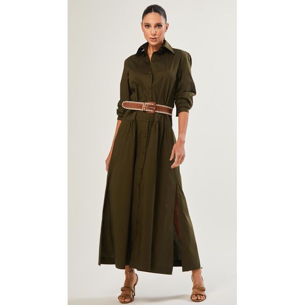 Chemise Tricoline Com Cinto