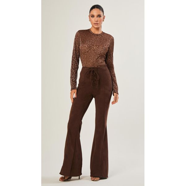 Calça Flare Cintura Alta