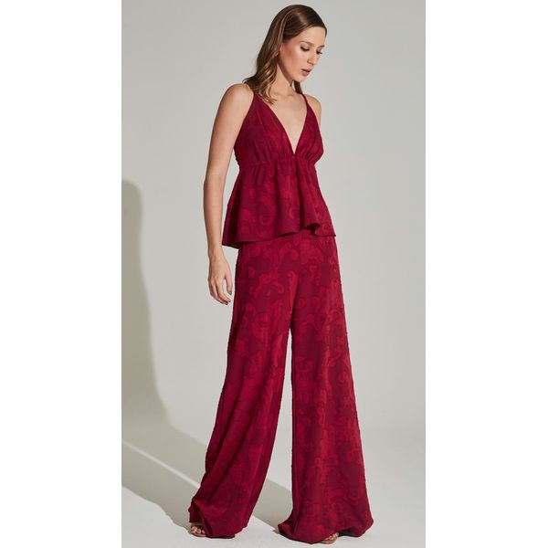 Blusa Peplum com Alças