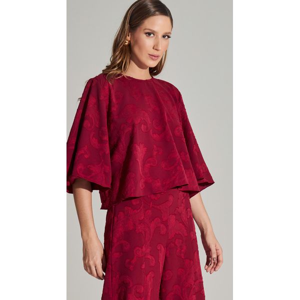 Blusa de Mangas Devorê