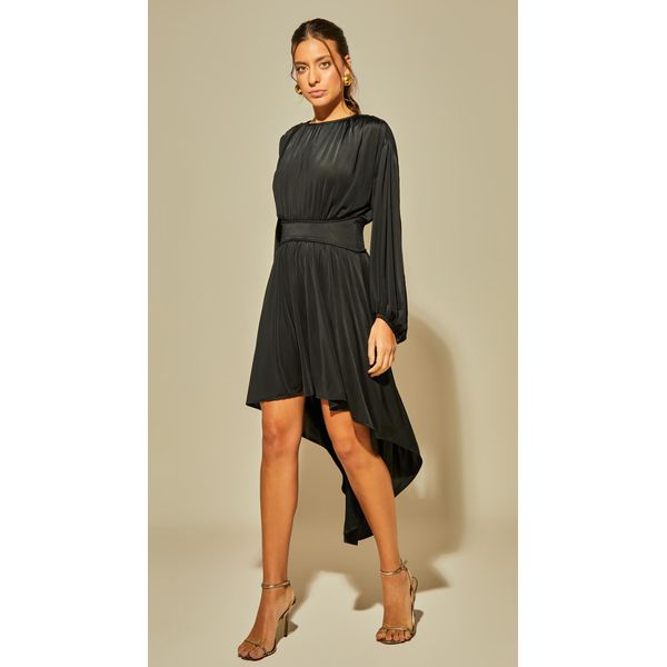 Vestido Jersey com Mangas