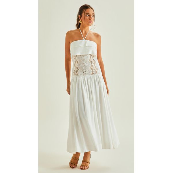 Vestido Midi Laise Amarração