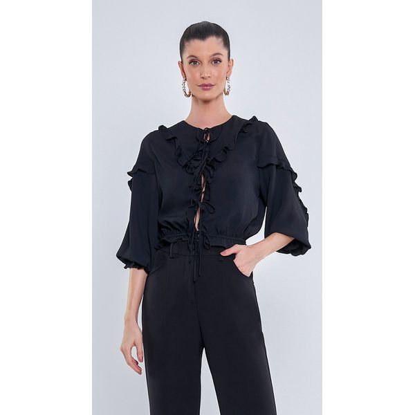 Blusa Manga 3/4 