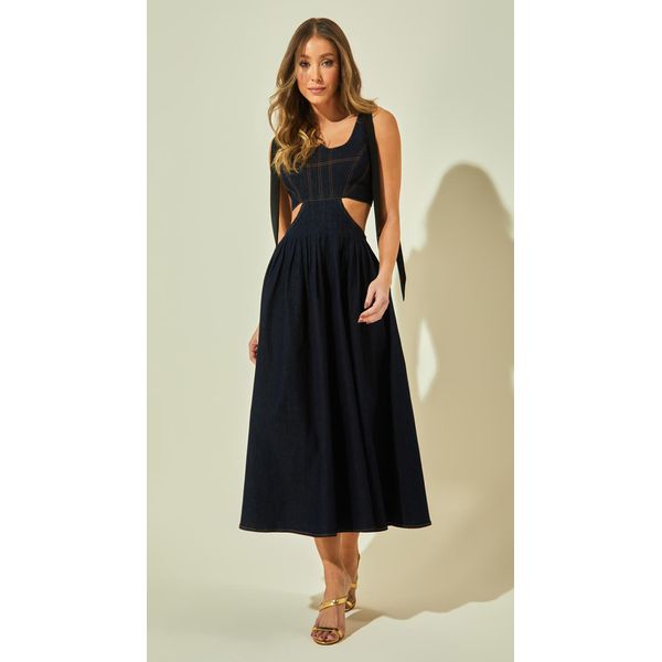 Vestido Midi Jeans