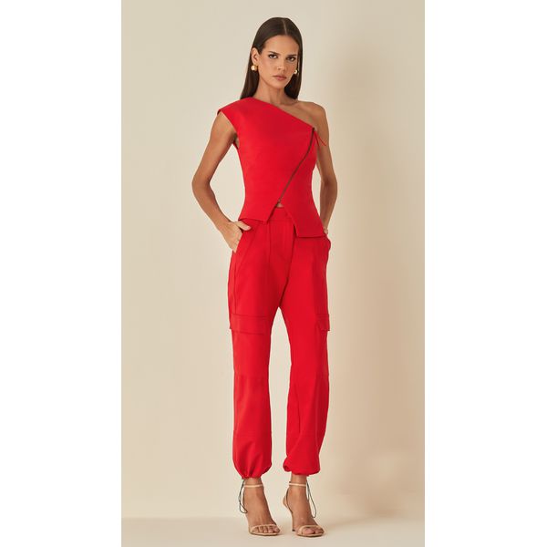 Calça Cargo em Alfaiataria 