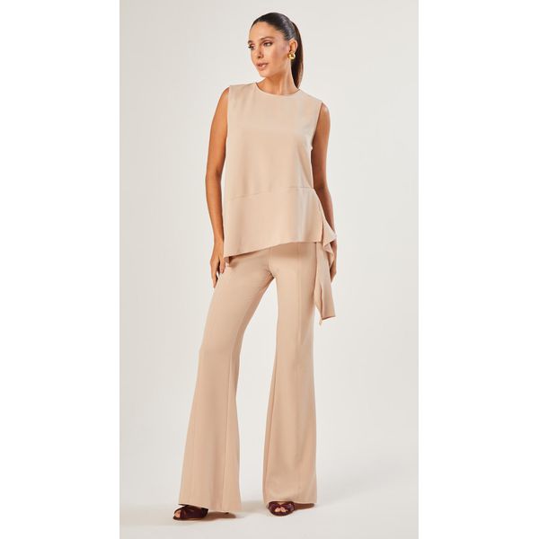 Blusa Assimétrica Crepe