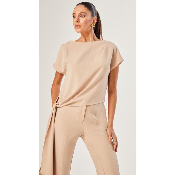 Blusa Amarração Crepe