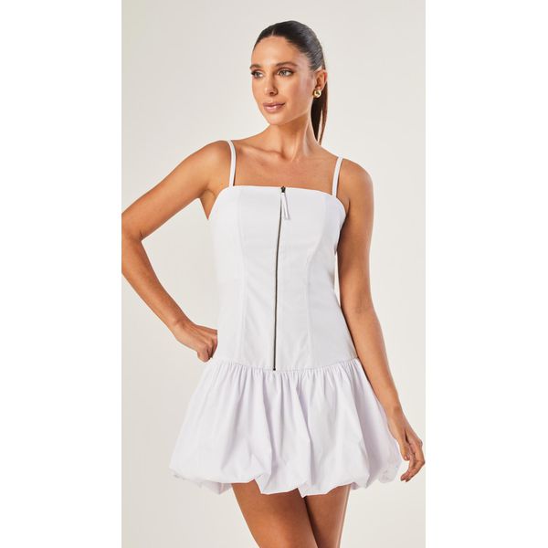 Vestido Balonê Mini Branco 