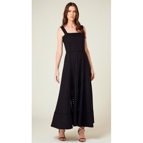 Vestido Midi Laise Preto