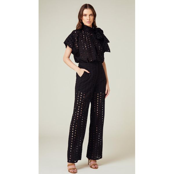 Calça Reta Laise Preto