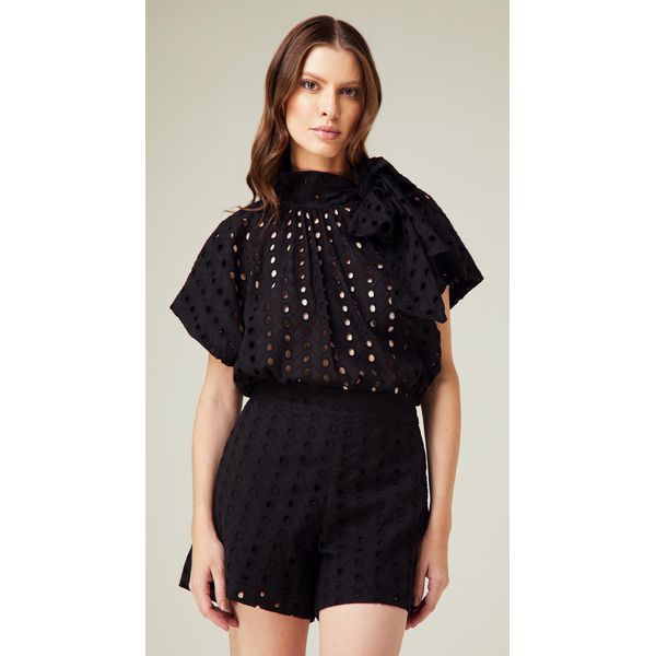 Short Curto Laise Preto 