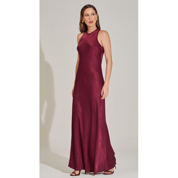 Vestido Midi Sleep Dress Wine