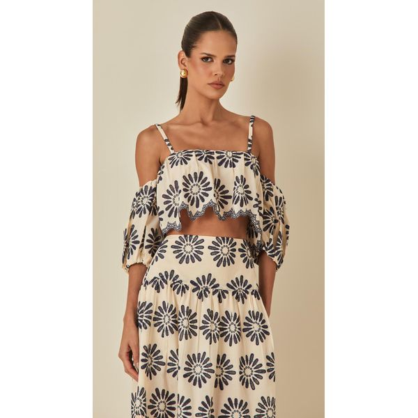 Blusa Laise com Mangas