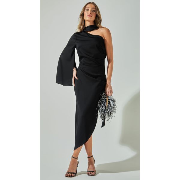 Vestido Midi Decote 