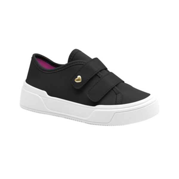 Tênis Infantil Ortofino Feminino Casual Preto