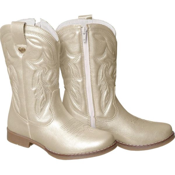 Bota Infantil Xua Xua Feminina Texana Gold